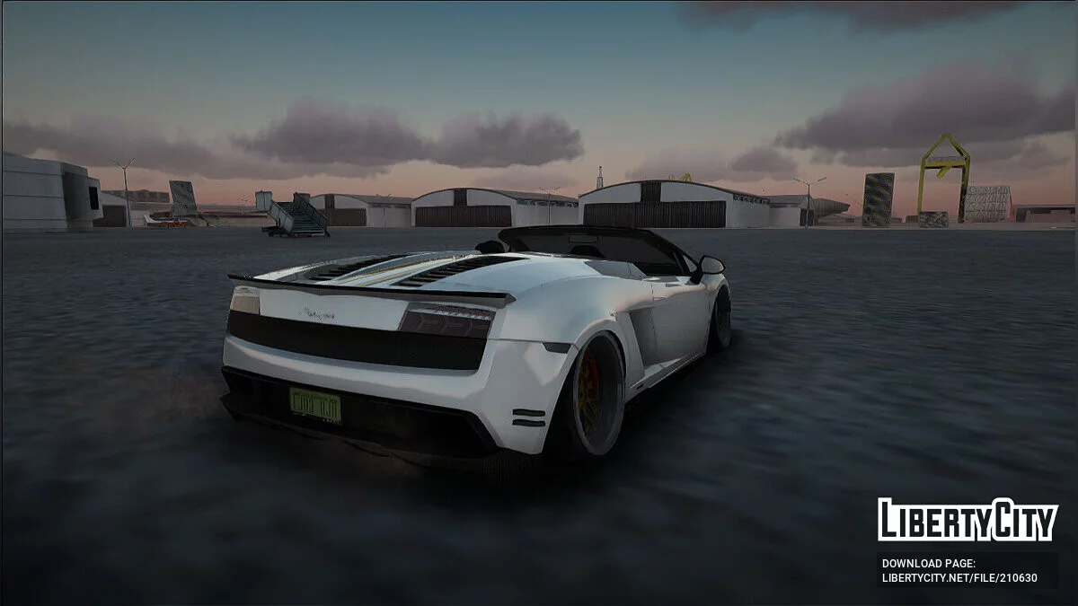 Lamborghini Gallardo LP570-4 Spyder Performante / GTA San Andreas