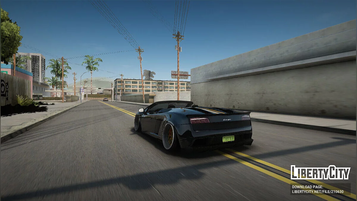 Lamborghini Gallardo LP570-4 Spyder Performante / GTA San Andreas