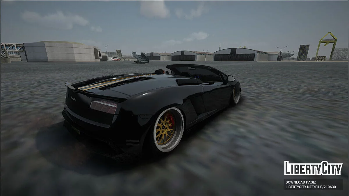 Lamborghini Gallardo LP570-4 Spyder Performante / GTA San Andreas