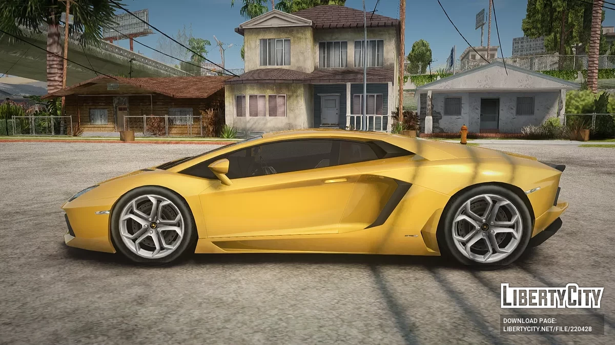 Lamborghini Aventador LP 700-4 2012 / GTA San Andreas