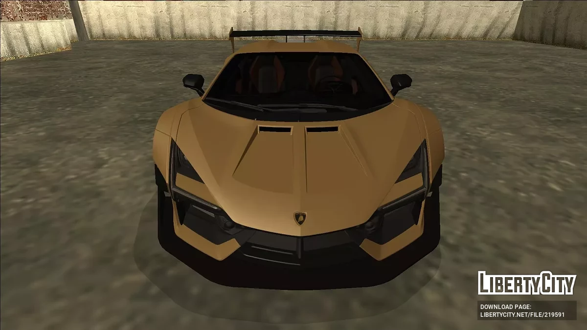 Lamborghini Revuelto Widebody / GTA San Andreas