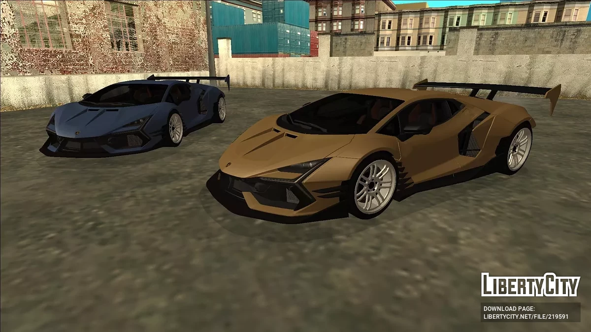 Lamborghini Revuelto Widebody / GTA San Andreas