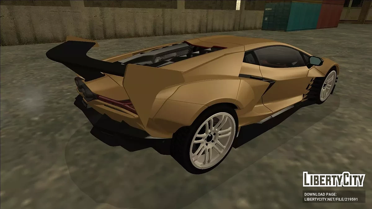 Lamborghini Revuelto Widebody / GTA San Andreas