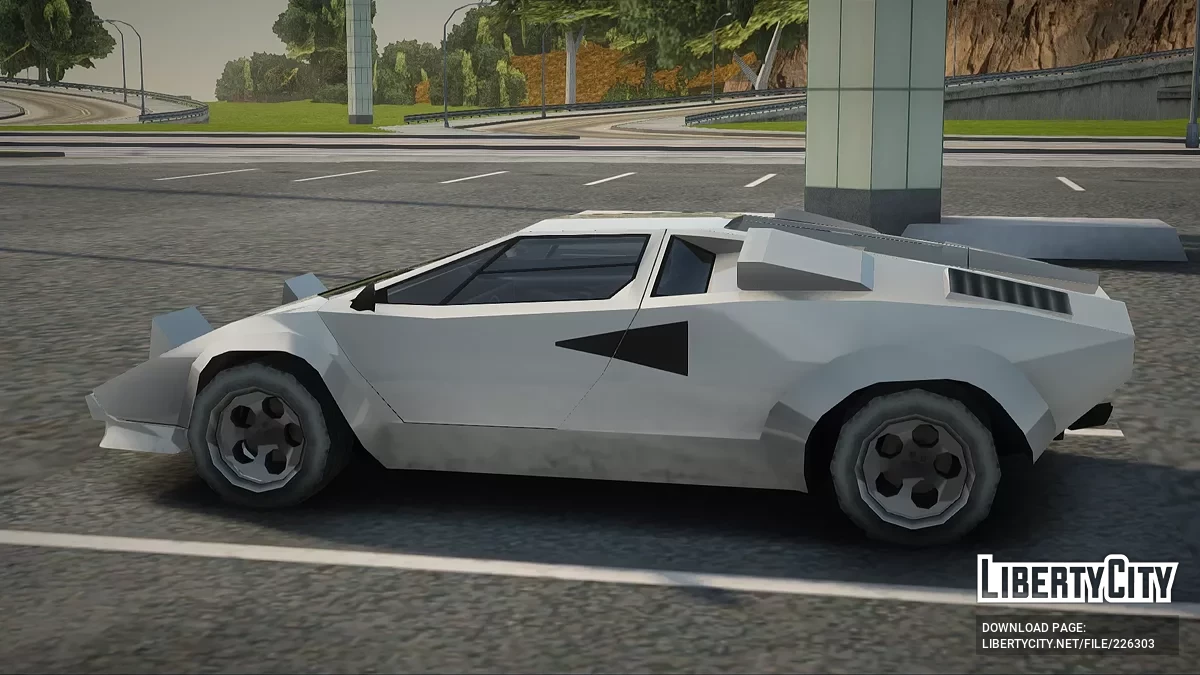 Lamborghini Countach [IVF] / GTA San Andreas