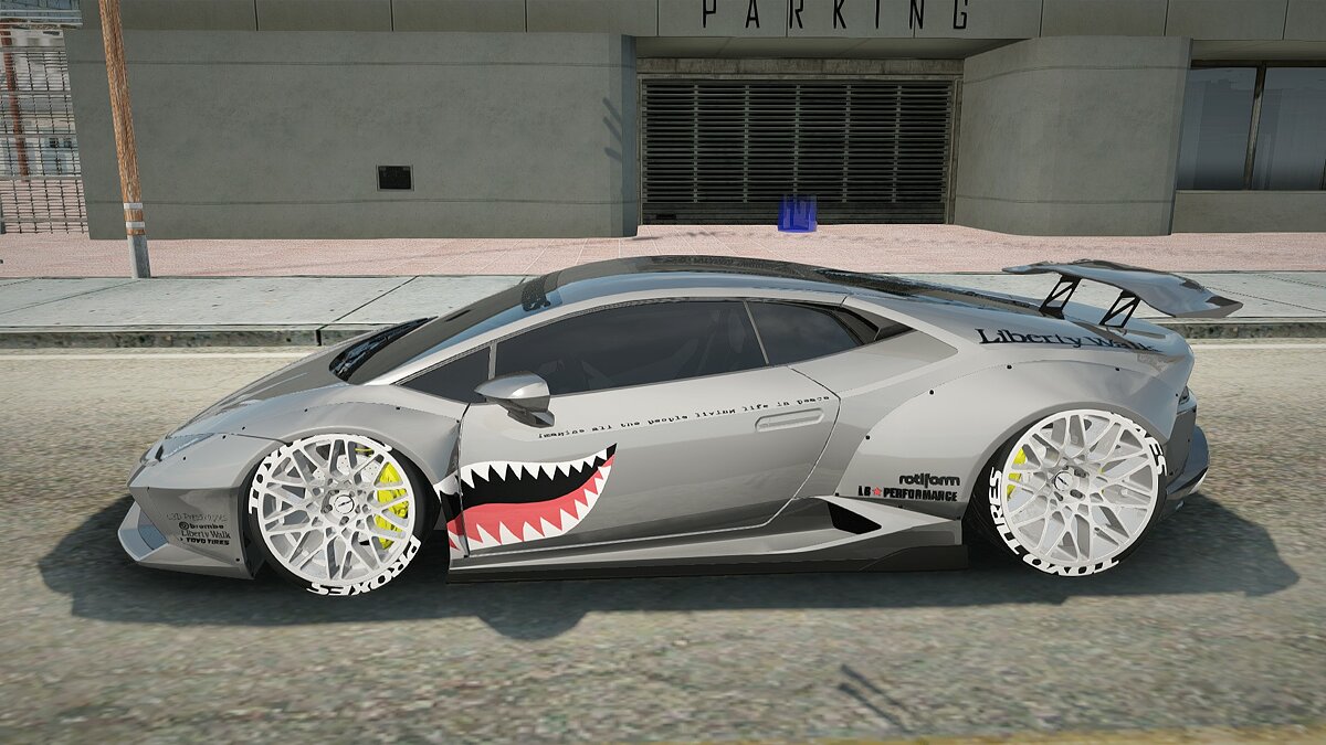Download Lamborghini Huracan Liberty Walk for GTA San Andreas