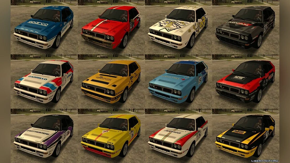 Lancia Delta HF Integrale Evoluzione II / GTA San Andreas