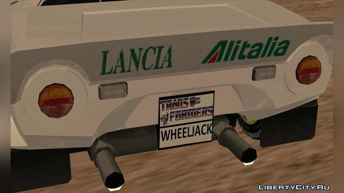 Transformers G1 Wheeljack / GTA San Andreas