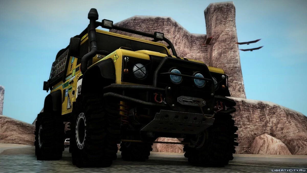 Land Rover Defender Geländewagen / GTA San Andreas