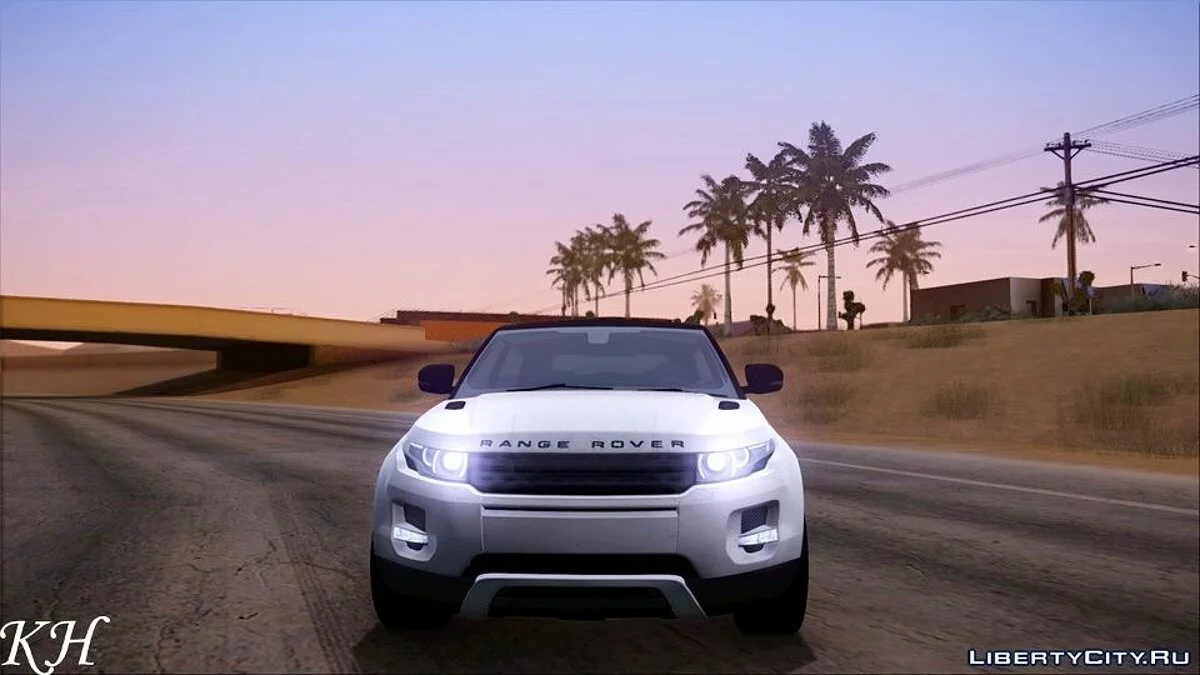 2012 Land Rover Range Rover Evoque [ImVehFt] v2.1 / GTA San Andreas