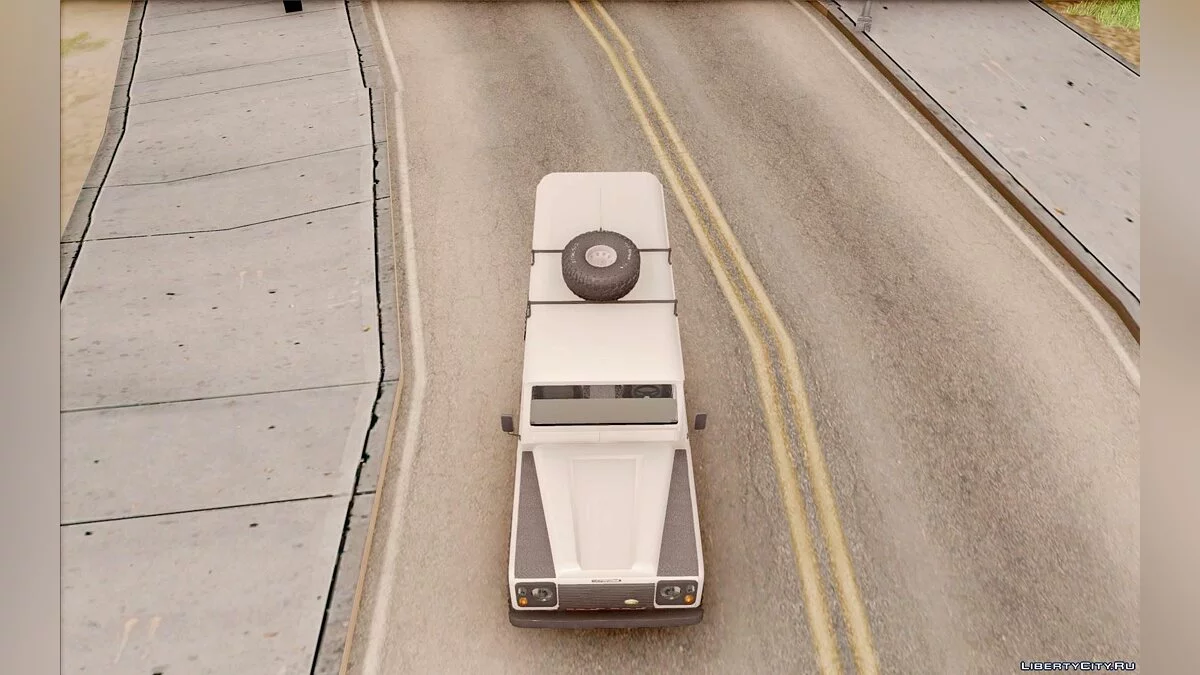 Land Rover Defender Safari / GTA San Andreas