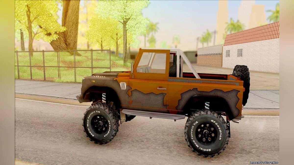 Land Rover Defender / GTA San Andreas