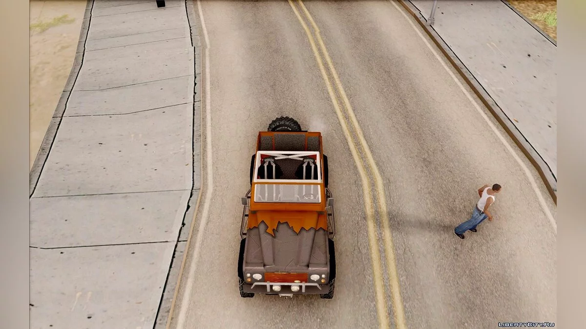 Land Rover Defender / GTA San Andreas