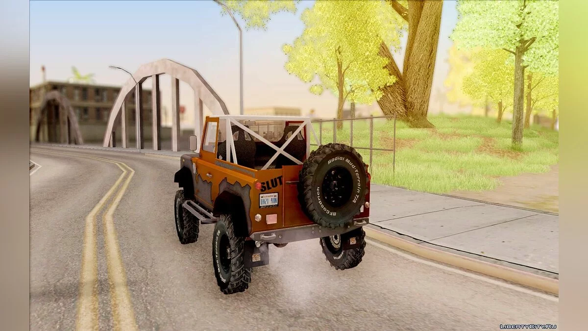 Land Rover Defender / GTA San Andreas
