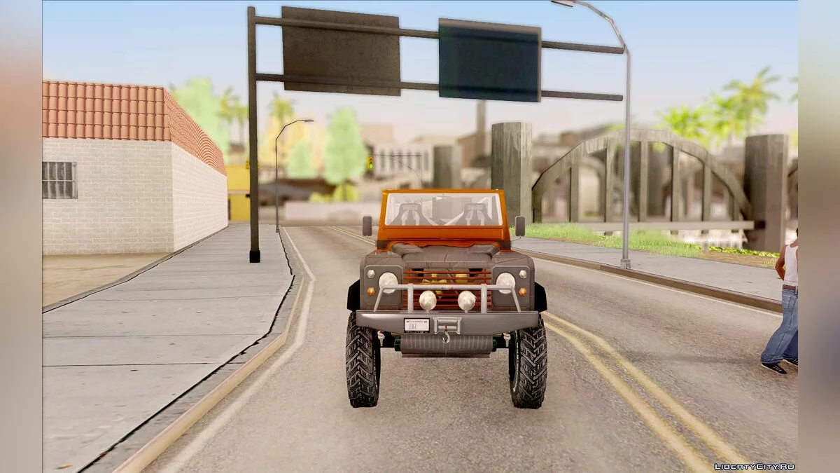 Land Rover Defender / GTA San Andreas