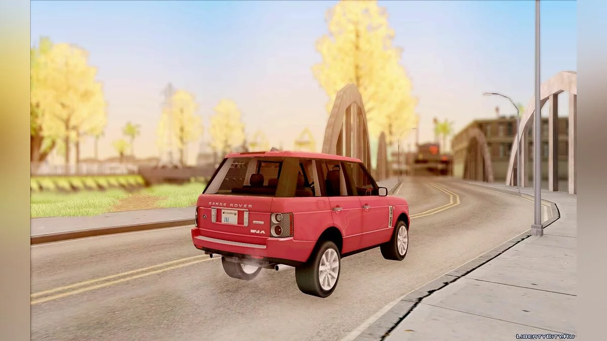 Range Rover Supercharged 2008 / GTA San Andreas