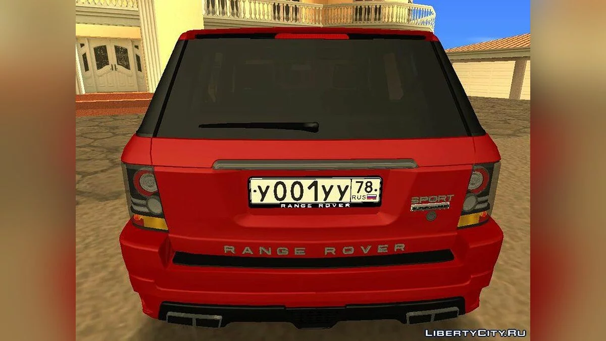 Tuning Range Rover Sport / GTA San Andreas