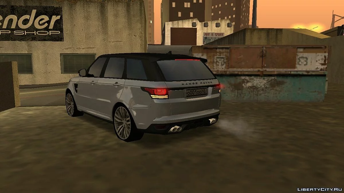 Range-Rover SVR avec tuning / GTA San Andreas