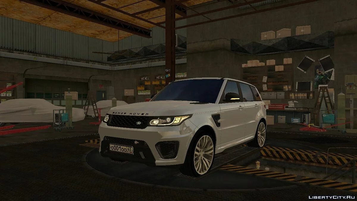 Range-Rover SVR avec tuning / GTA San Andreas