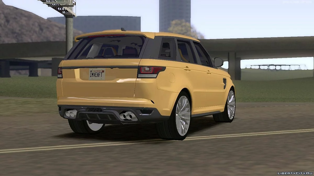 RANGE ROVER® SPORT SVR [IVF] [ADB] / GTA San Andreas