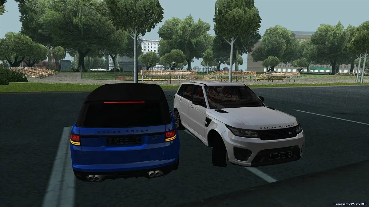 Range-Rover SVR 2018 з модифікацією / GTA San Andreas