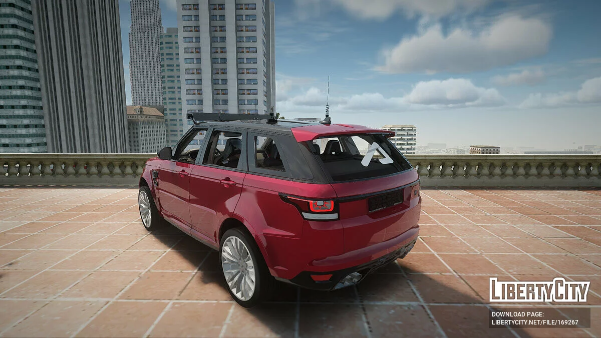 Range Rover Sport SVR 2016 Tun / GTA San Andreas