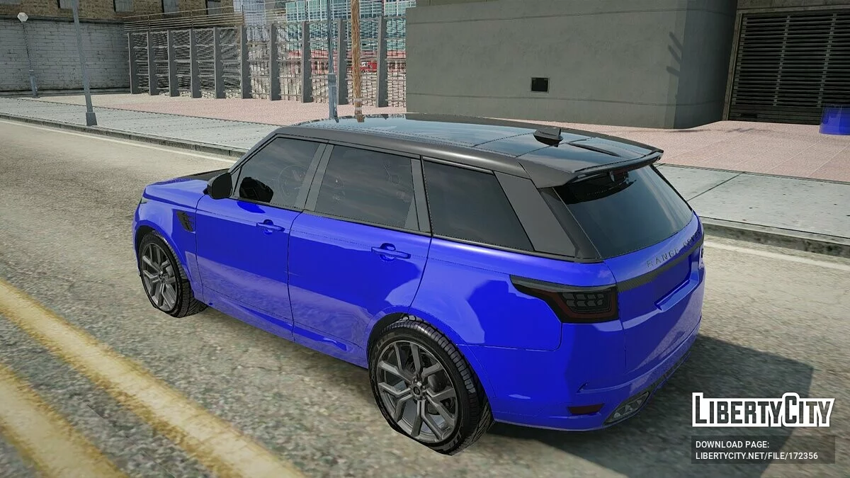 Range Rover Sport SVR 2018 / GTA San Andreas