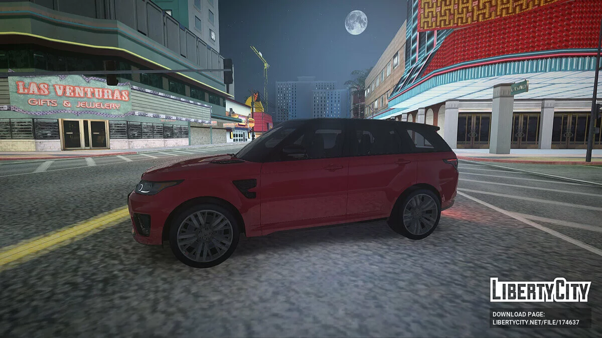 Range Rover Sport SVR / GTA San Andreas