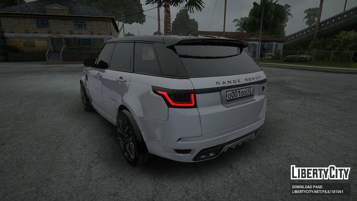 Range Rover Sport SVR / GTA San Andreas