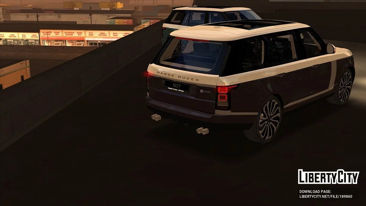رينج روفر SVAutobiography / جي تي إيه سان أندرياس