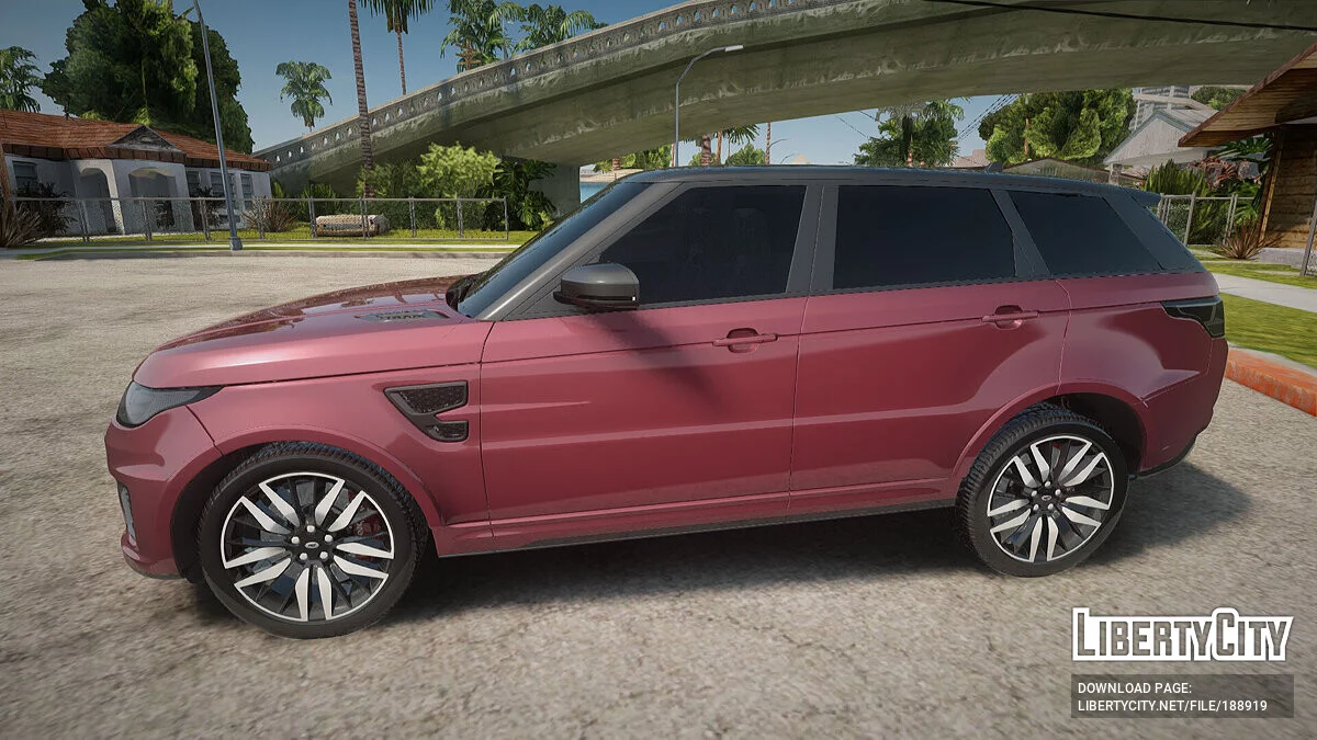 Range Rover SVR 2016 / GTA San Andreas