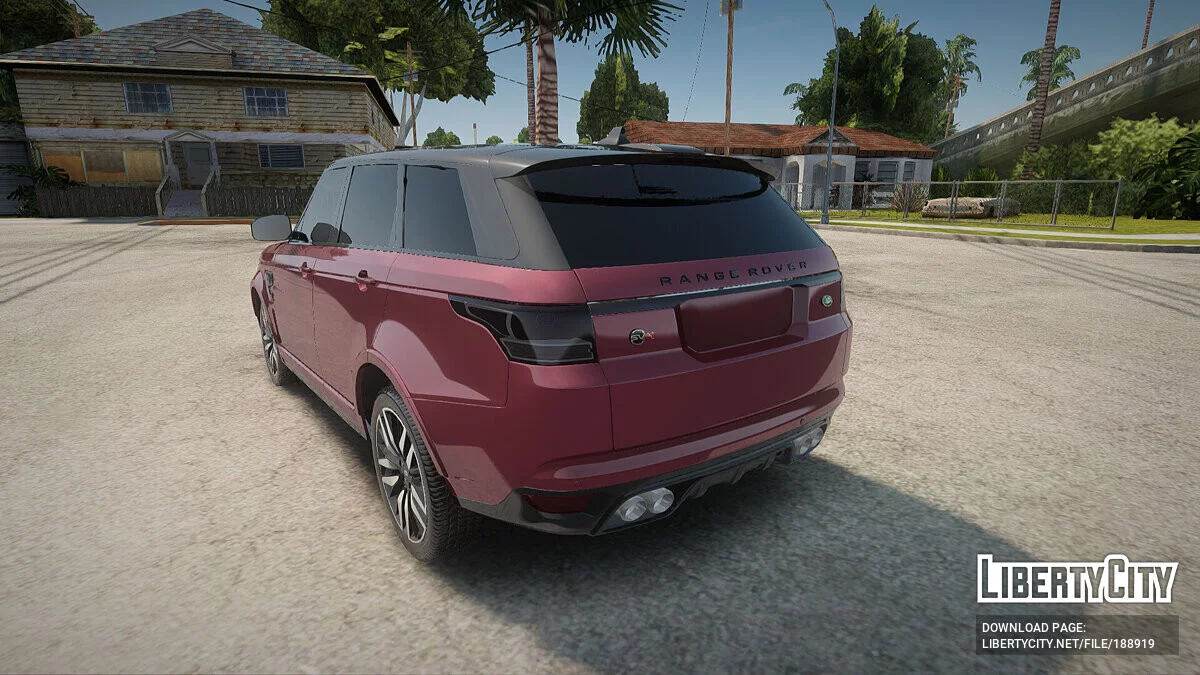 Range Rover SVR 2016 / GTA San Andreas