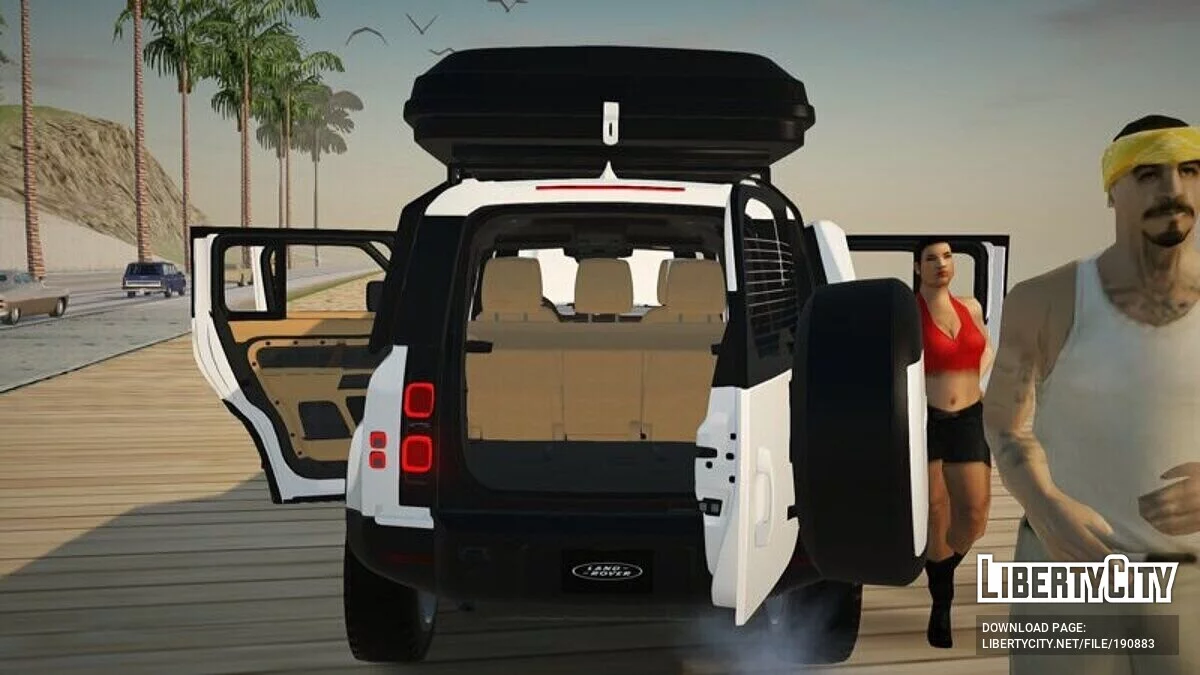 Land Rover Defender 130 / GTA San Andreas