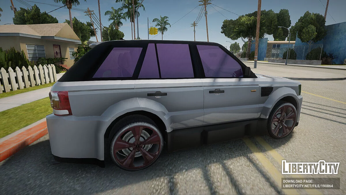 Land Rover Range Rover Sports Light Tuning / GTA San Andreas