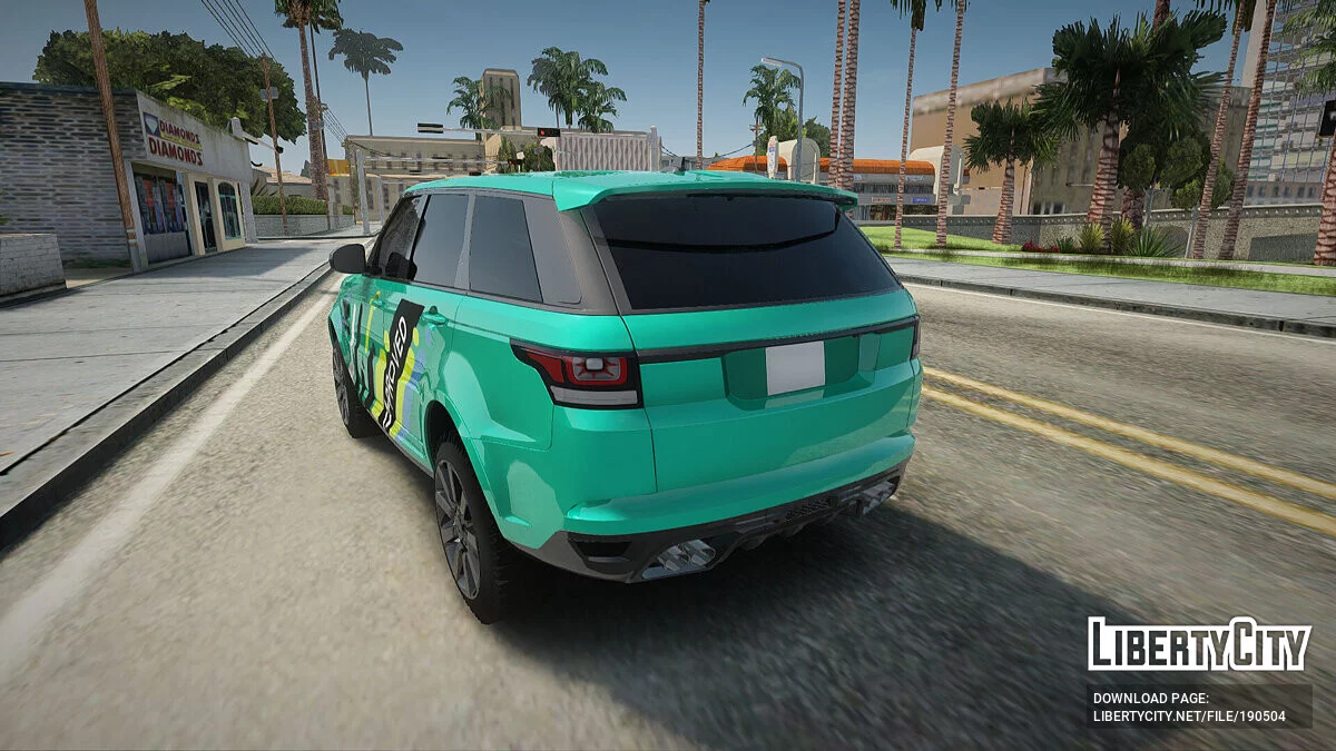 Range Rover SVR / GTA San Andreas