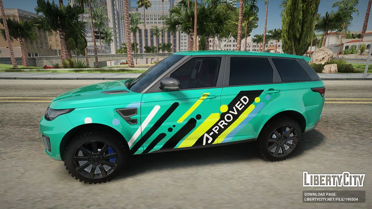 Range Rover SVR / GTA San Andreas