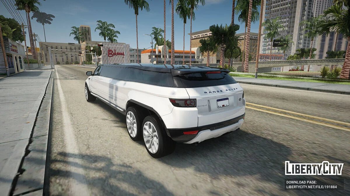 Range Rover 6x6 Limo / GTA San Andreas