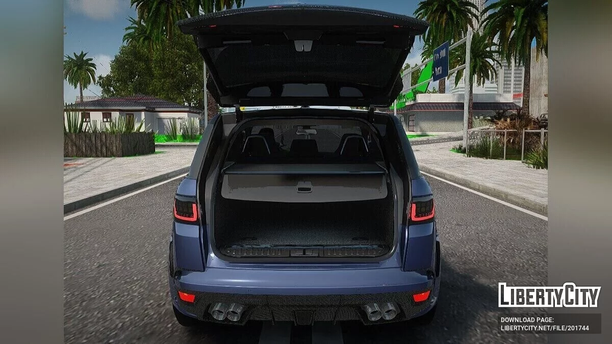 Range Rover Sport SVR Mansory / جي تي إيه سان أندرياس