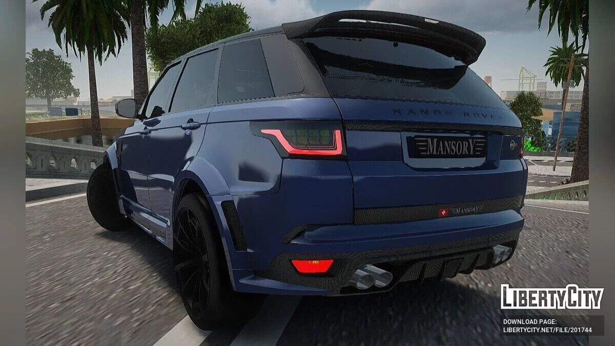Range Rover Sport SVR Mansory / جي تي إيه سان أندرياس