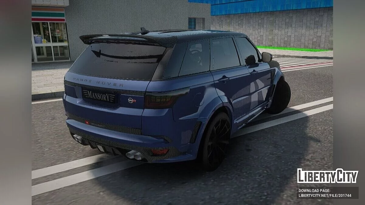 Range Rover Sport SVR Mansory / جي تي إيه سان أندرياس