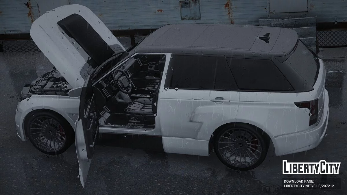 Range Rover Hamann Mystere / GTA San Andreas