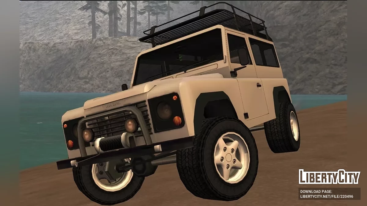 Land Rover Defender '97 / GTA San Andreas