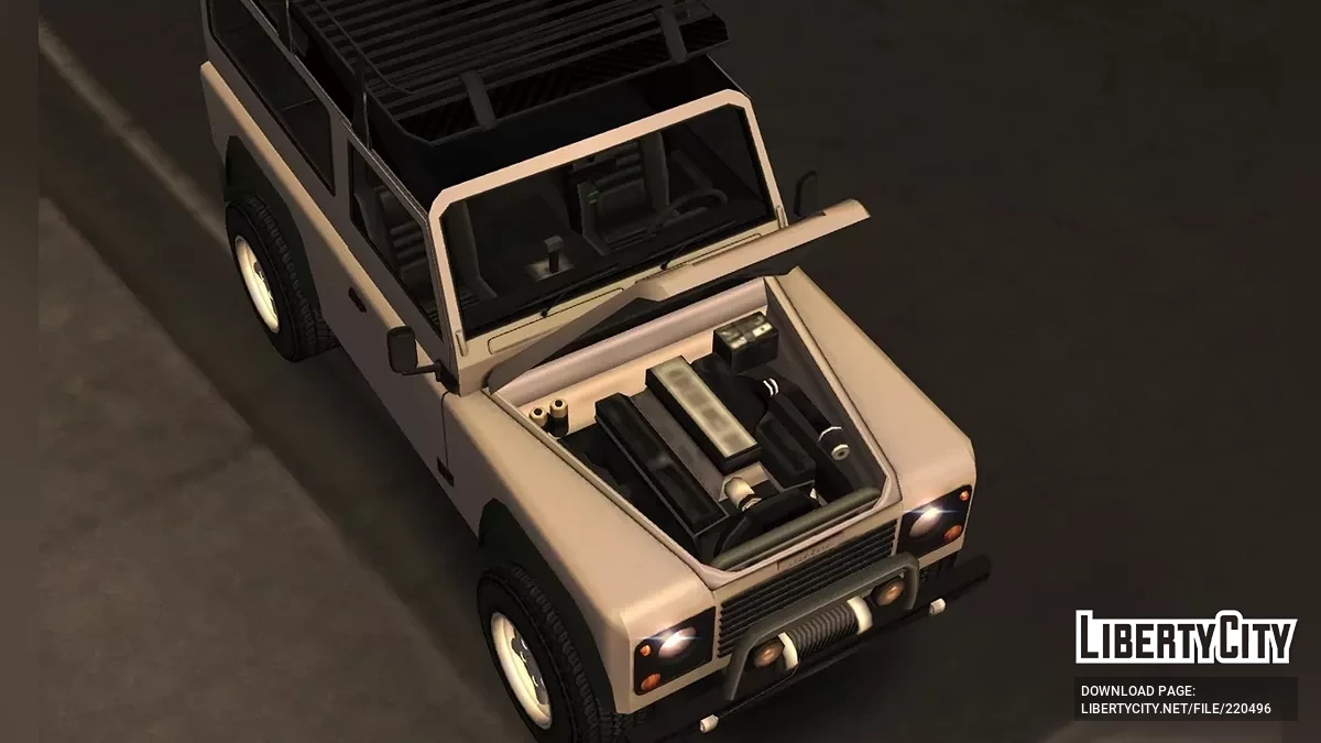 Land Rover Defender '97 / GTA San Andreas