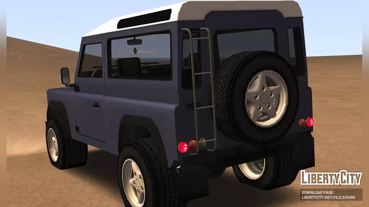 Land Rover Defender '97 / GTA San Andreas
