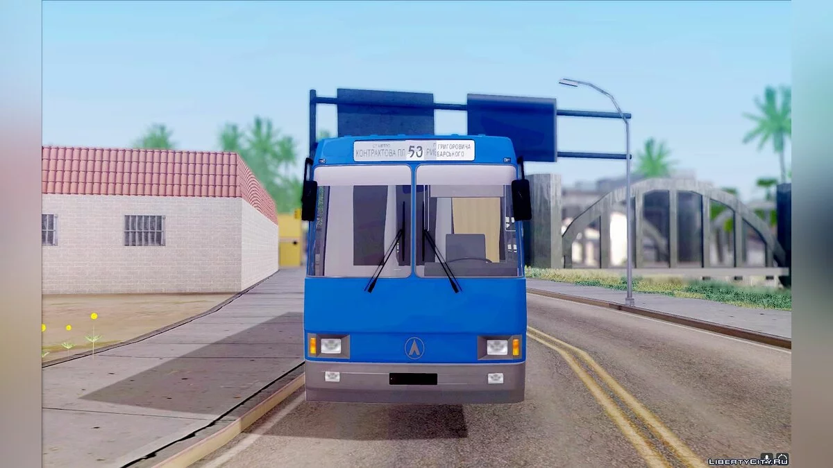 ЛАЗ 52528 / GTA San Andreas
