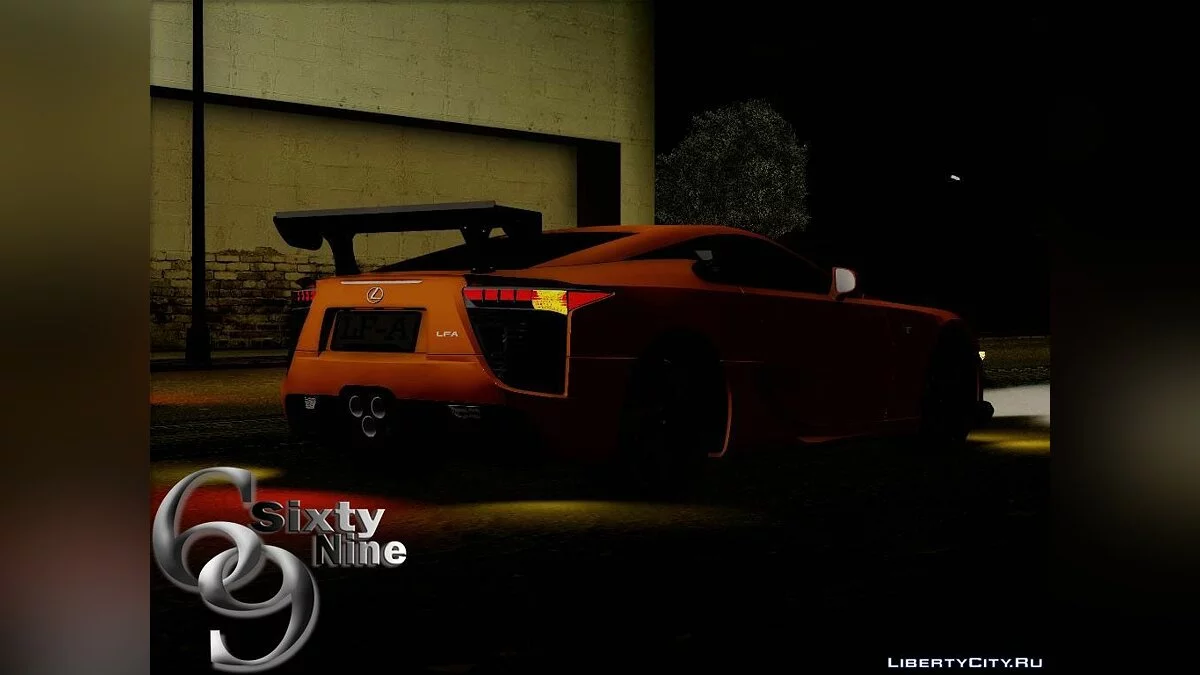 Lexus LFA Норбургринг Видання / GTA San Andreas