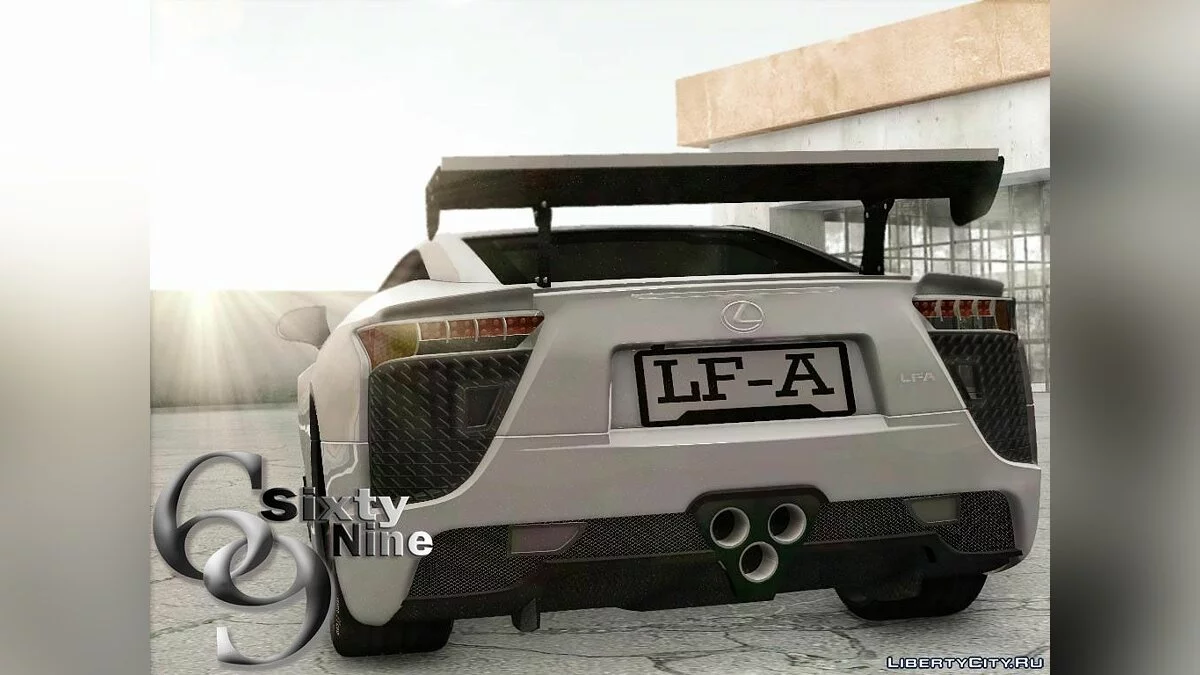 Lexus LFA Норбургринг Видання / GTA San Andreas