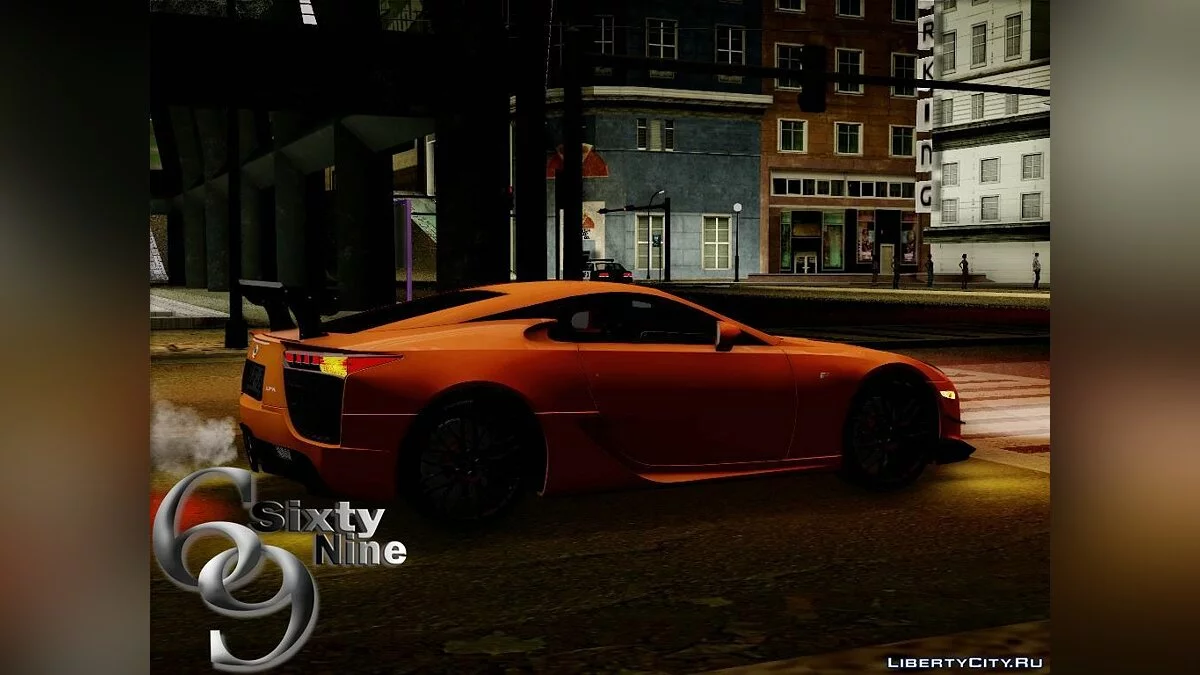 Lexus LFA Норбургринг Видання / GTA San Andreas