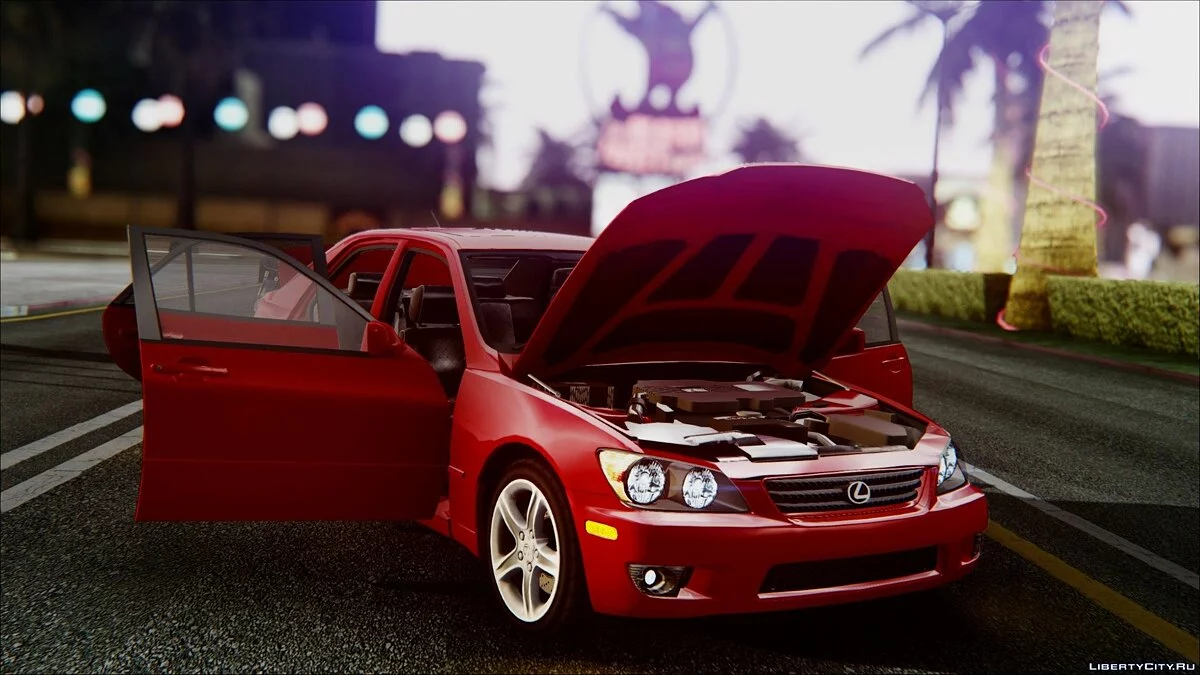 Lexus IS300 Tunable V1.0.1 / GTA San Andreas