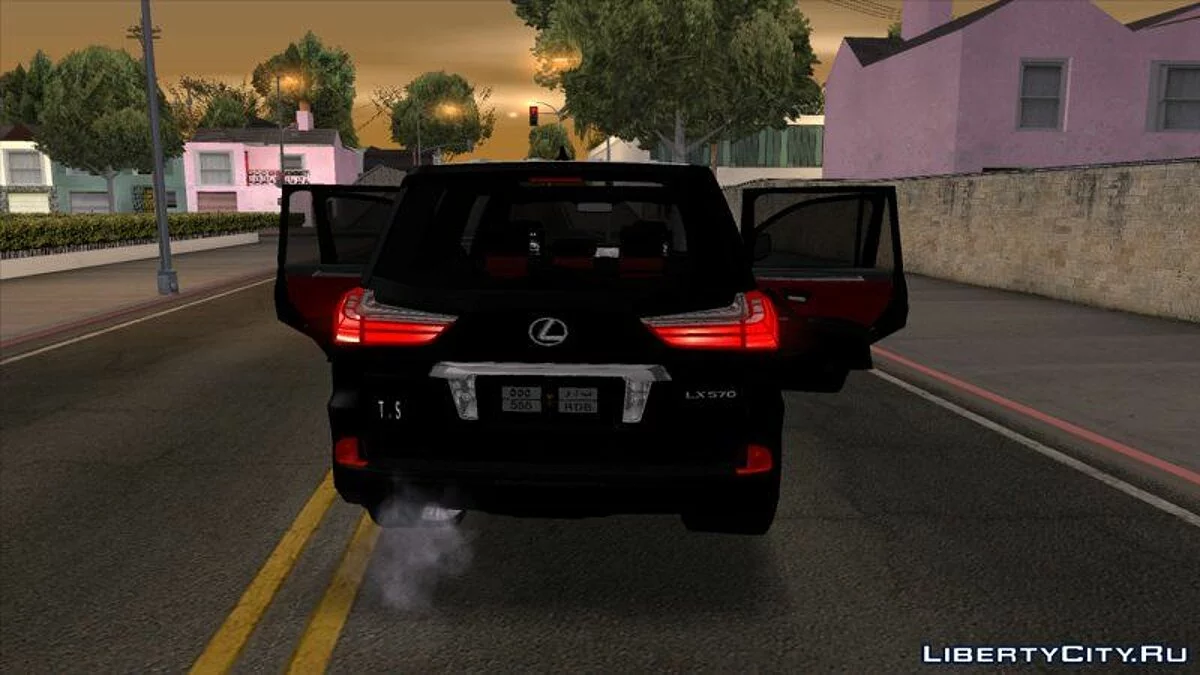 Lexus LX570 2017 / GTA San Andreas