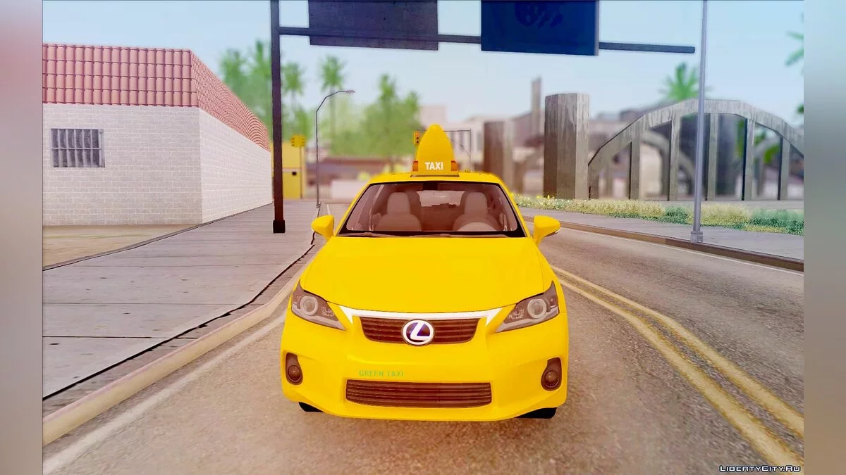 Lexus CT 200h Таксі / GTA San Andreas